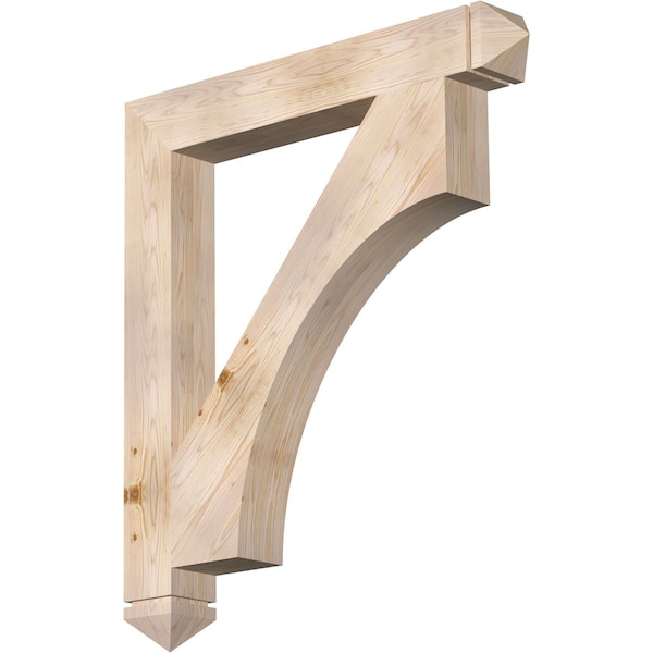 Ekena Millwork Westlake Arts & Crafts Smooth Bracket, Douglas Fir, 5 1/2"W x 42"D x 48"H BKT06X42X48WTL03SDF - main